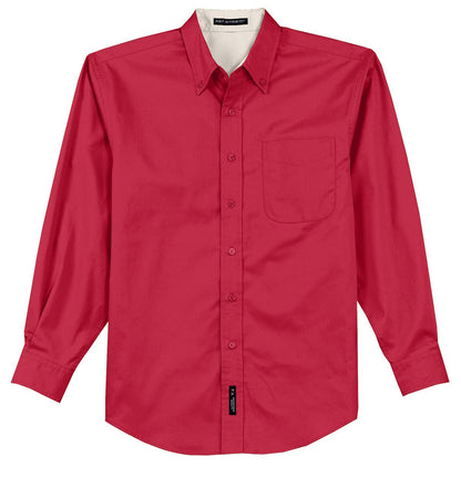 BGR - Port Authority Tall Long Sleeve Easy Care Shirt.  TLS608