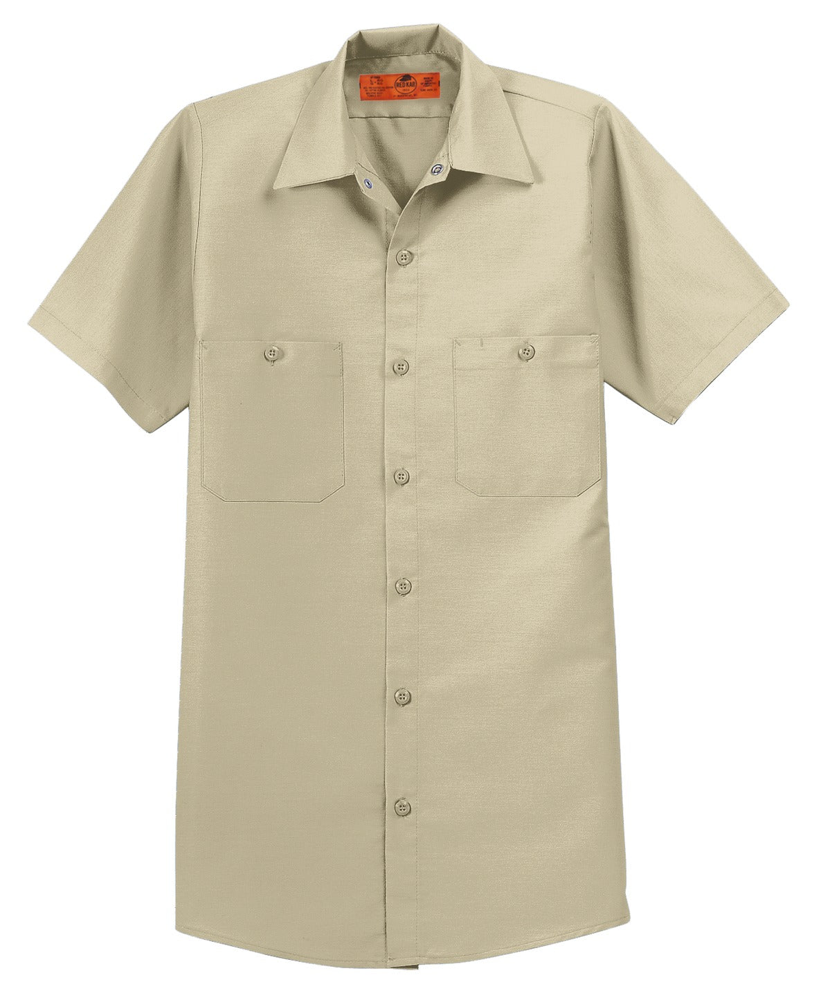 BGR - Red Kap Short Sleeve Industrial Work Shirt.  SP24