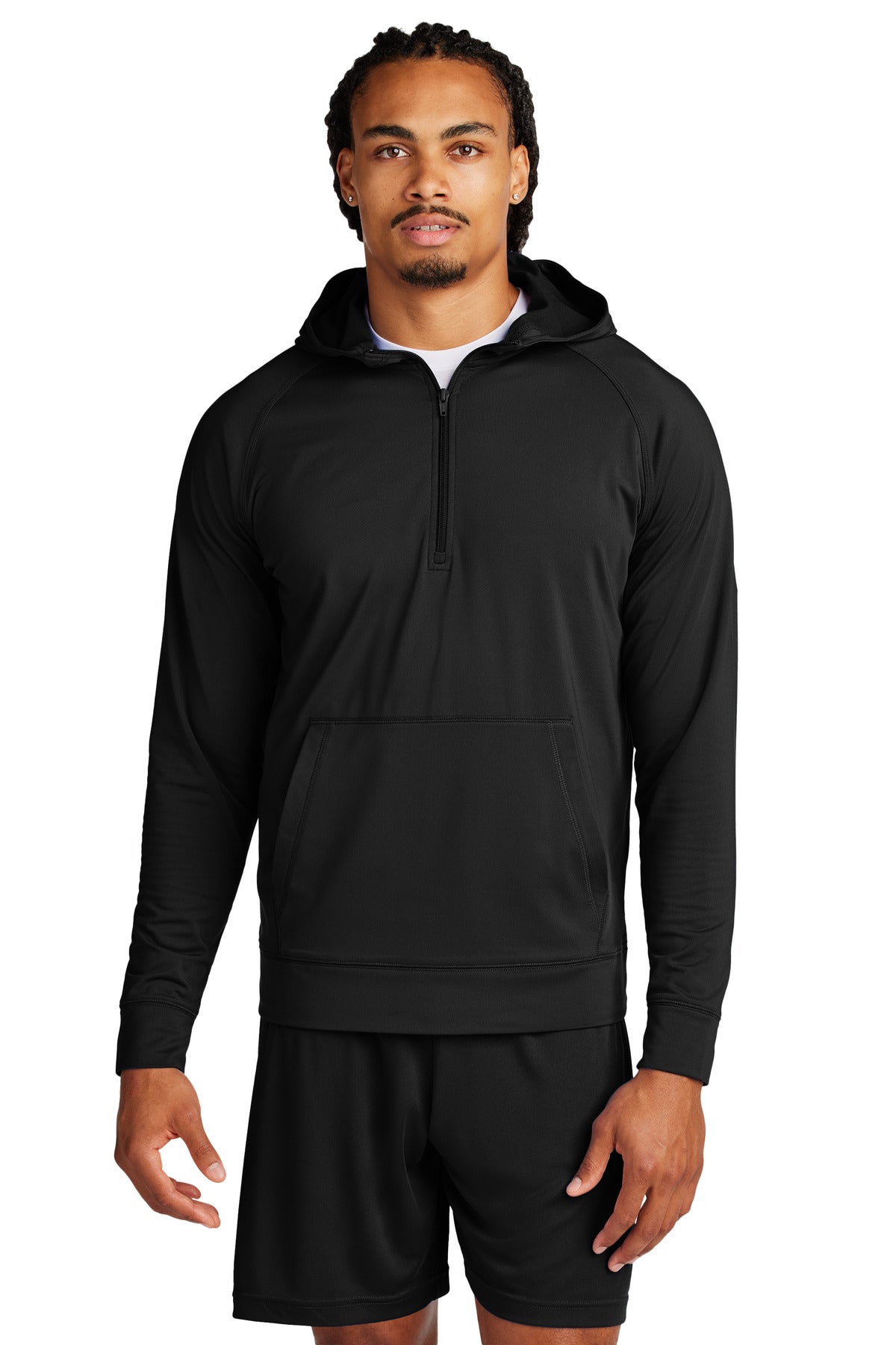 Sport-Tek Sport-Wick Stretch 1/2-Zip Hoodie - KYEP