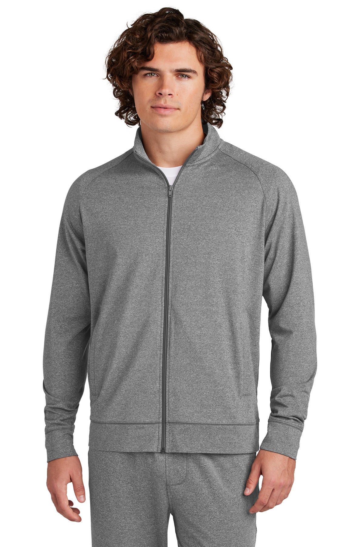 Sport-Tek Sport-Wick Stretch Full-Zip Cadet Jacket - KYEP