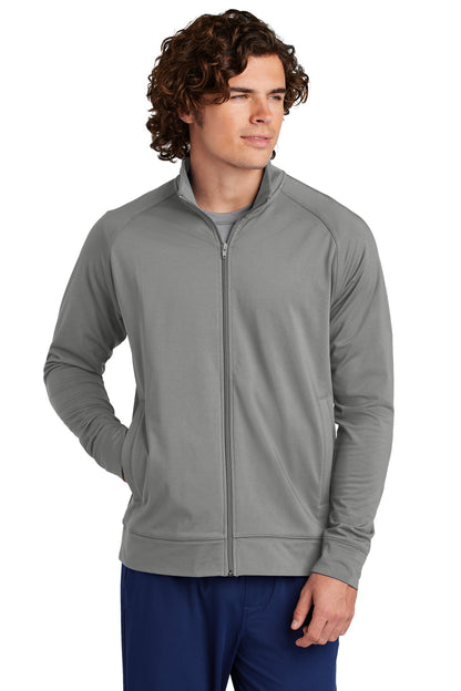 Sport-Tek Sport-Wick Stretch Full-Zip Cadet Jacket - KYEP