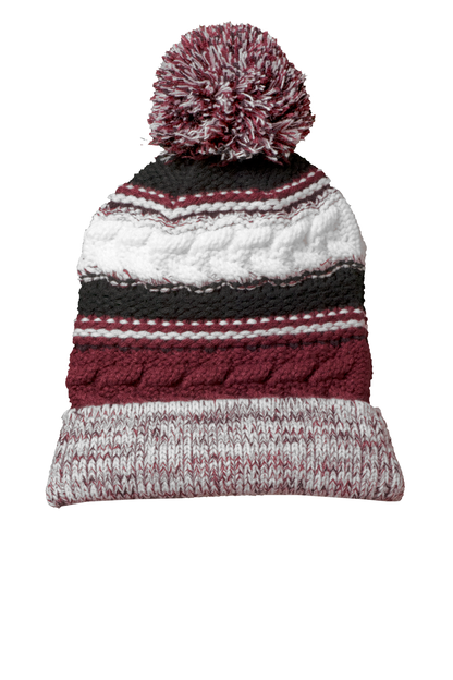 Sport-Tek® Pom Pom Team Beanie - Holiday Shop