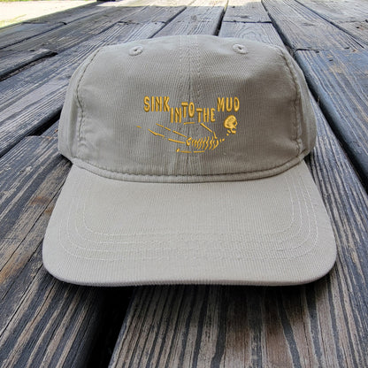 Sink In To The Mud - Metallic Gold - Light Corduroy Dad Cap