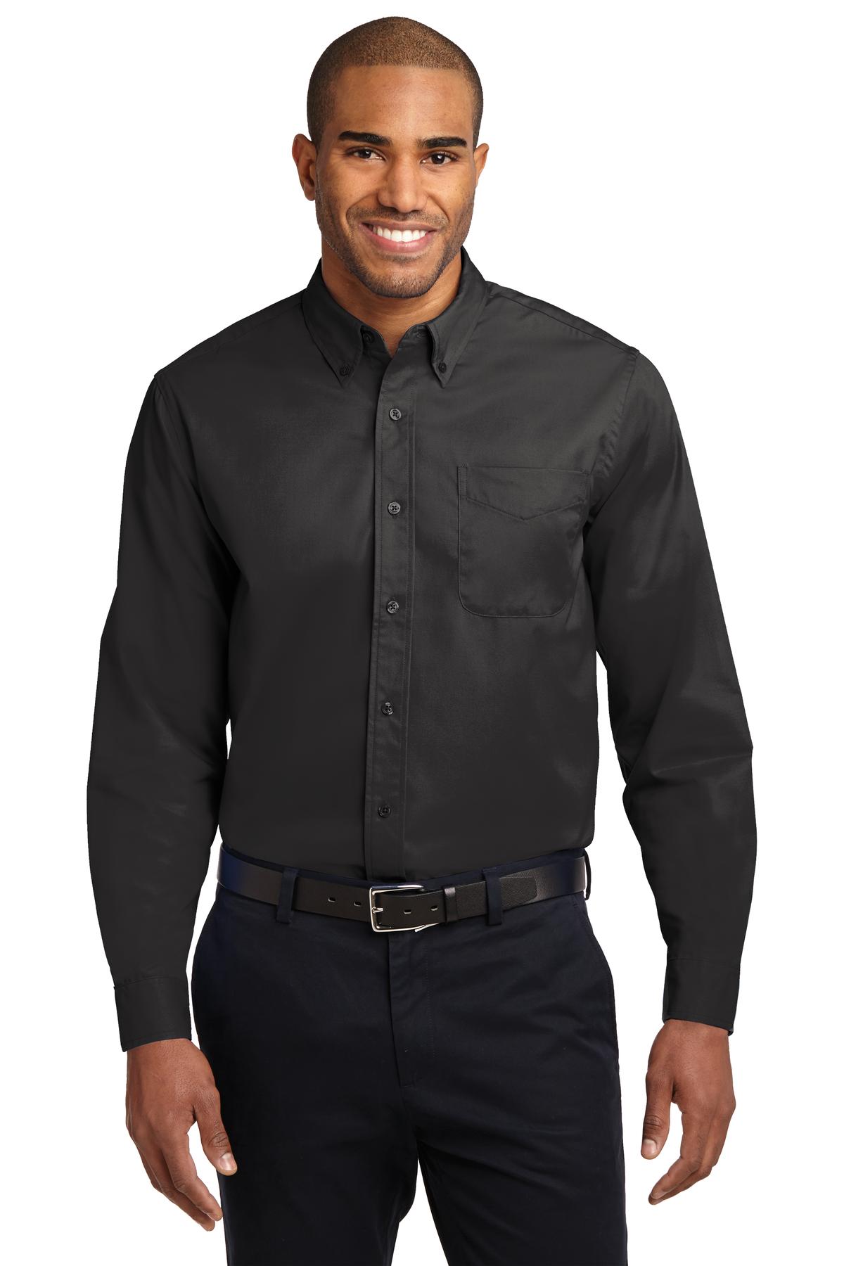 BGR - Port Authority Tall Long Sleeve Easy Care Shirt.  TLS608