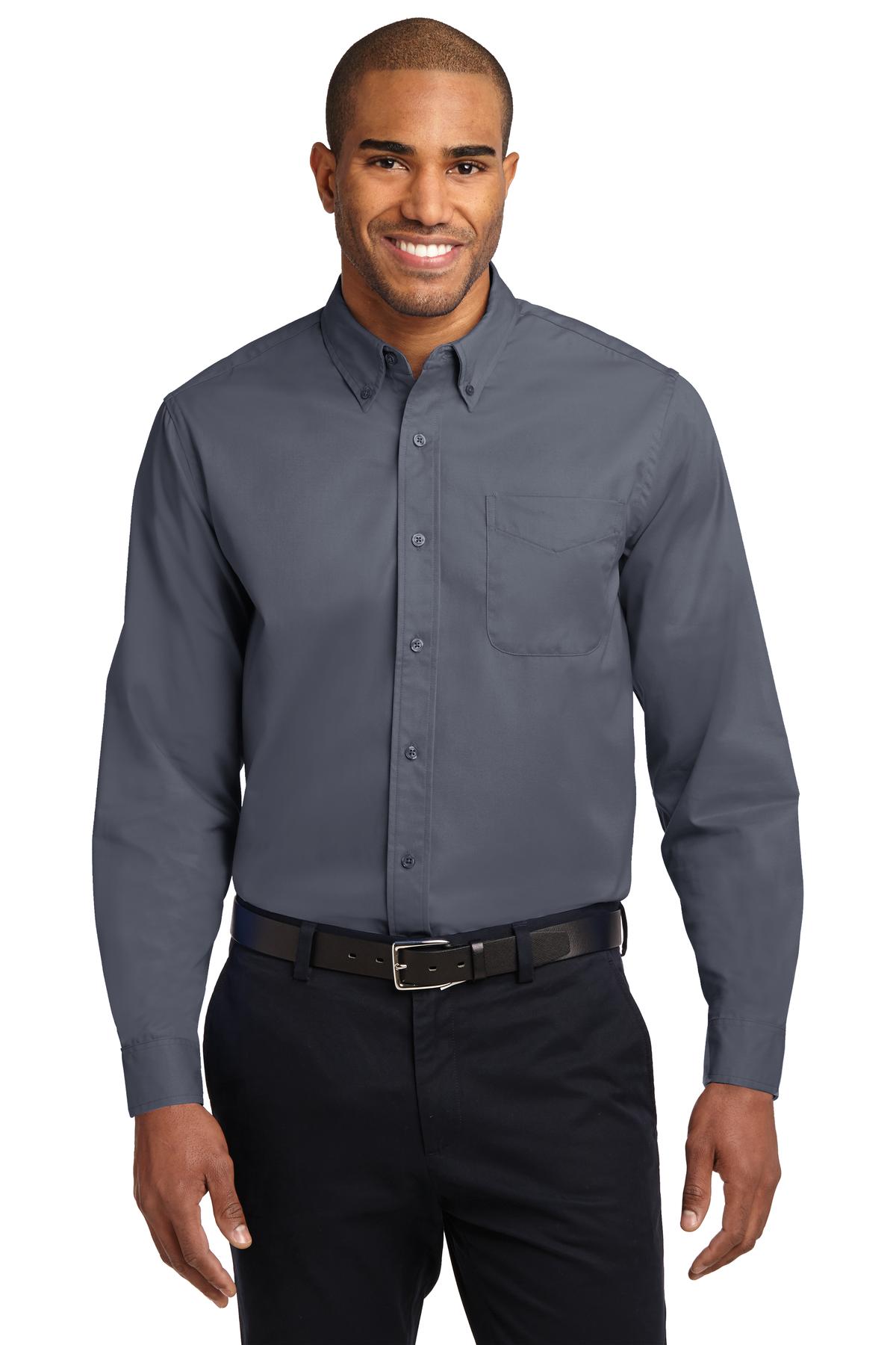 BGR - Port Authority Tall Long Sleeve Easy Care Shirt.  TLS608