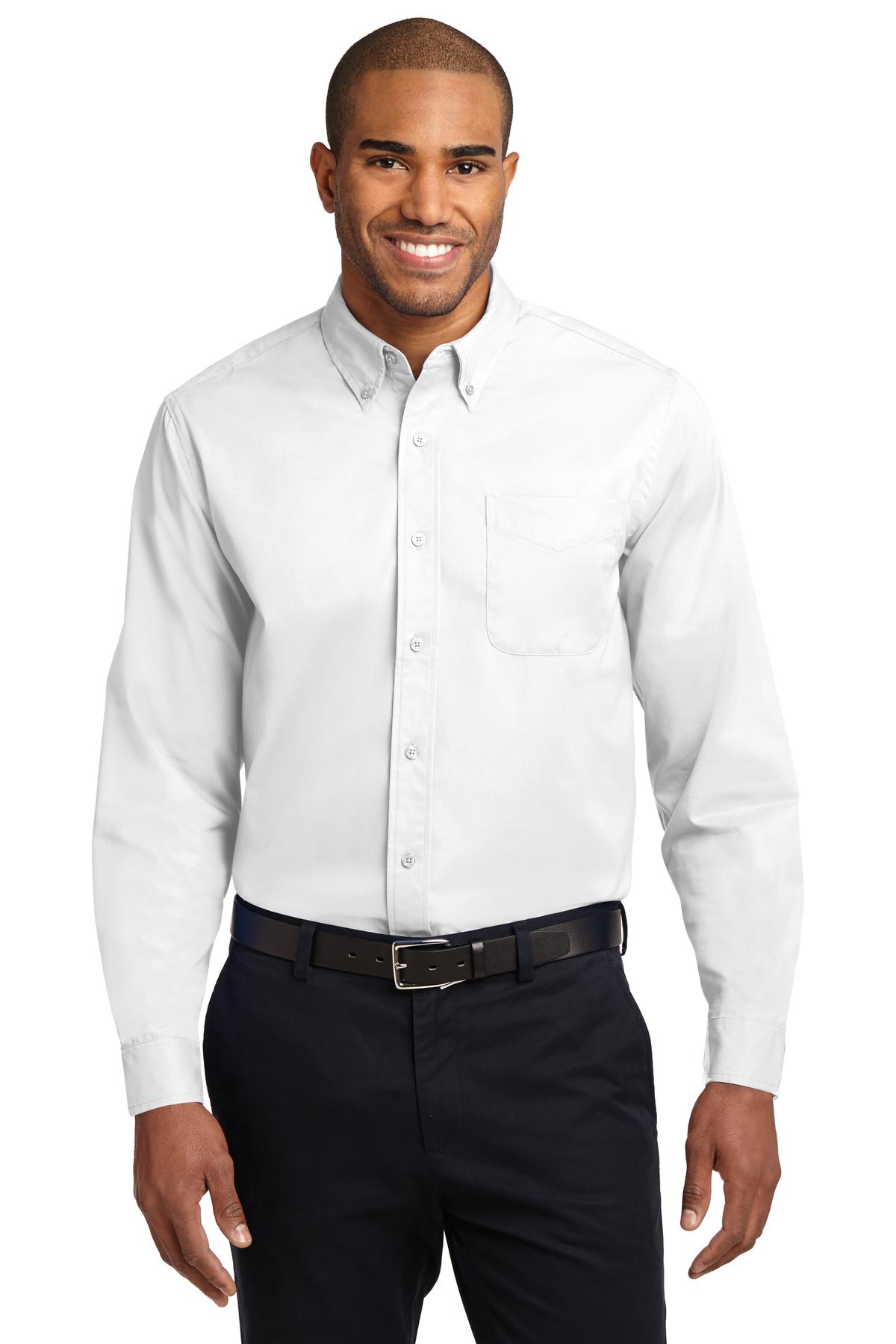 BGR - Port Authority Tall Long Sleeve Easy Care Shirt.  TLS608