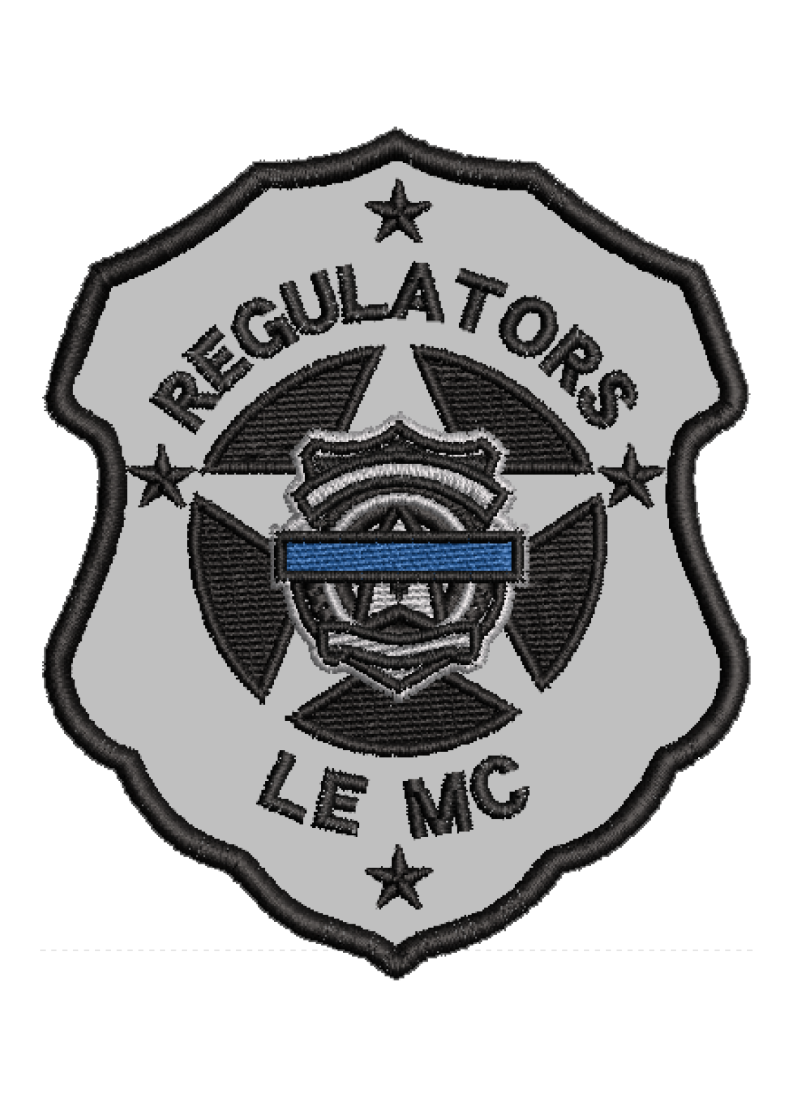 Regulators LEMC Small Shield Cinci Made Embroidery Regulators LEMC Small Shield Cinci Made Embroidery