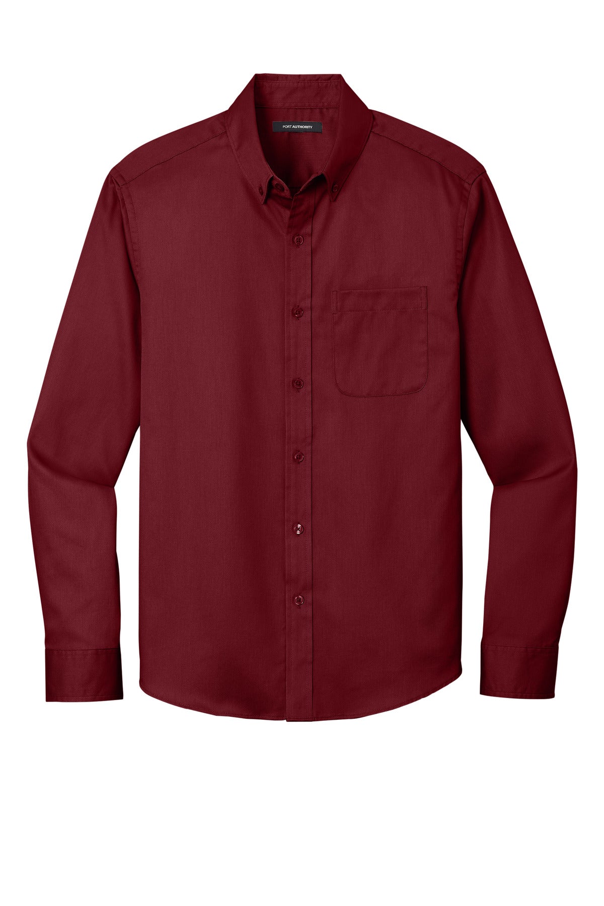 BGR - Port Authority Long Sleeve SuperPro React Twill Shirt. W808