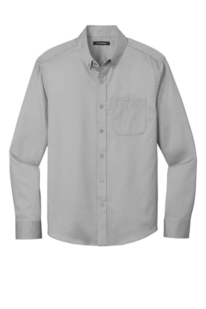 BGR - Port Authority Long Sleeve SuperPro React Twill Shirt. W808