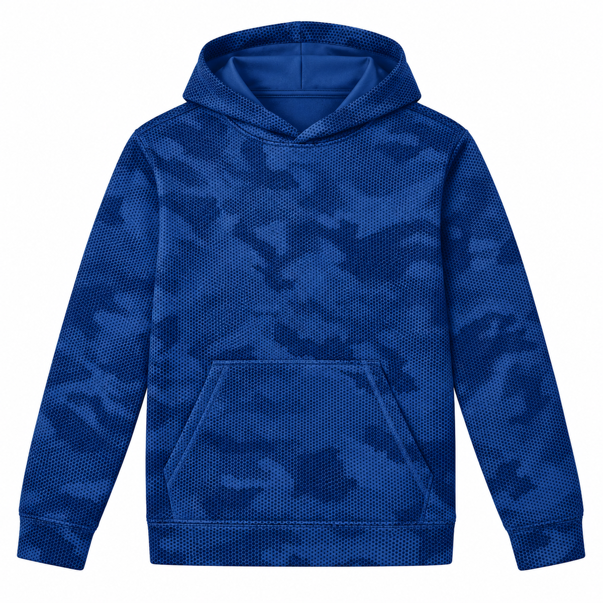 Blue Devils Youth CamoHex Hoodie