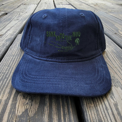 Sink In To The Mud - Dark Green - Light Corduroy Dad Cap