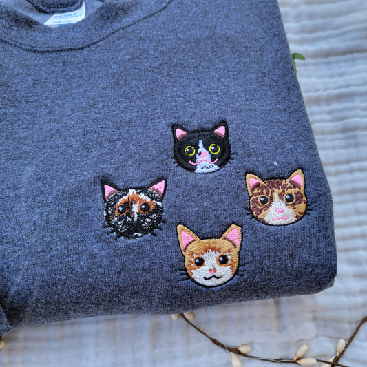 Pet Portrait -  SET UP, DIGITIZING, AND SEW OUT of your first T-Shirt
