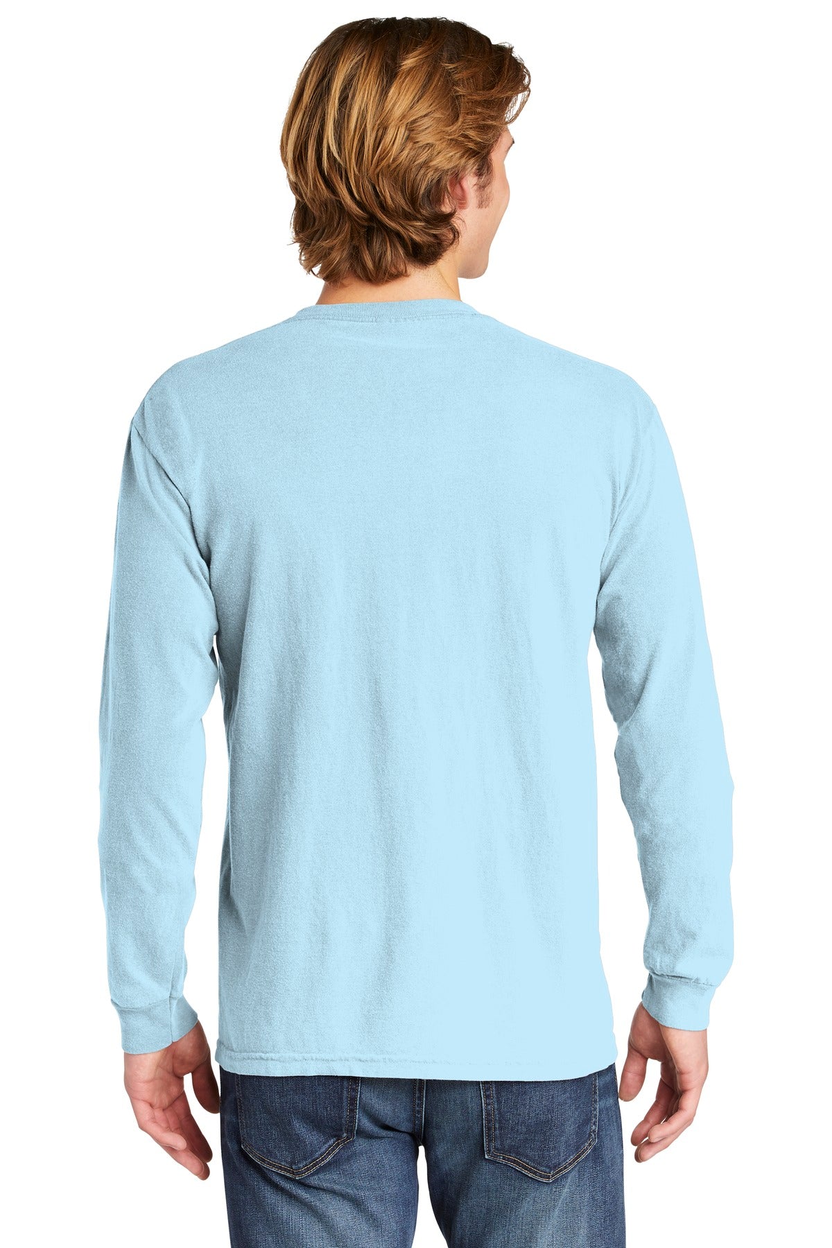 COMFORT COLORS  Heavyweight Ring Spun Long Sleeve Pocket Tee. 4410