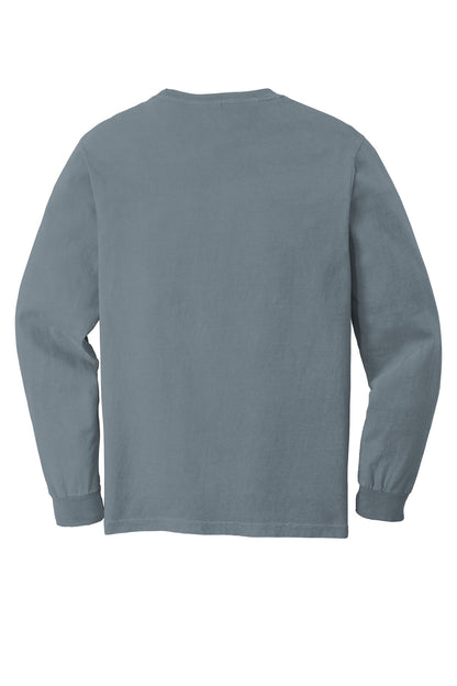 COMFORT COLORS  Heavyweight Ring Spun Long Sleeve Pocket Tee. 4410