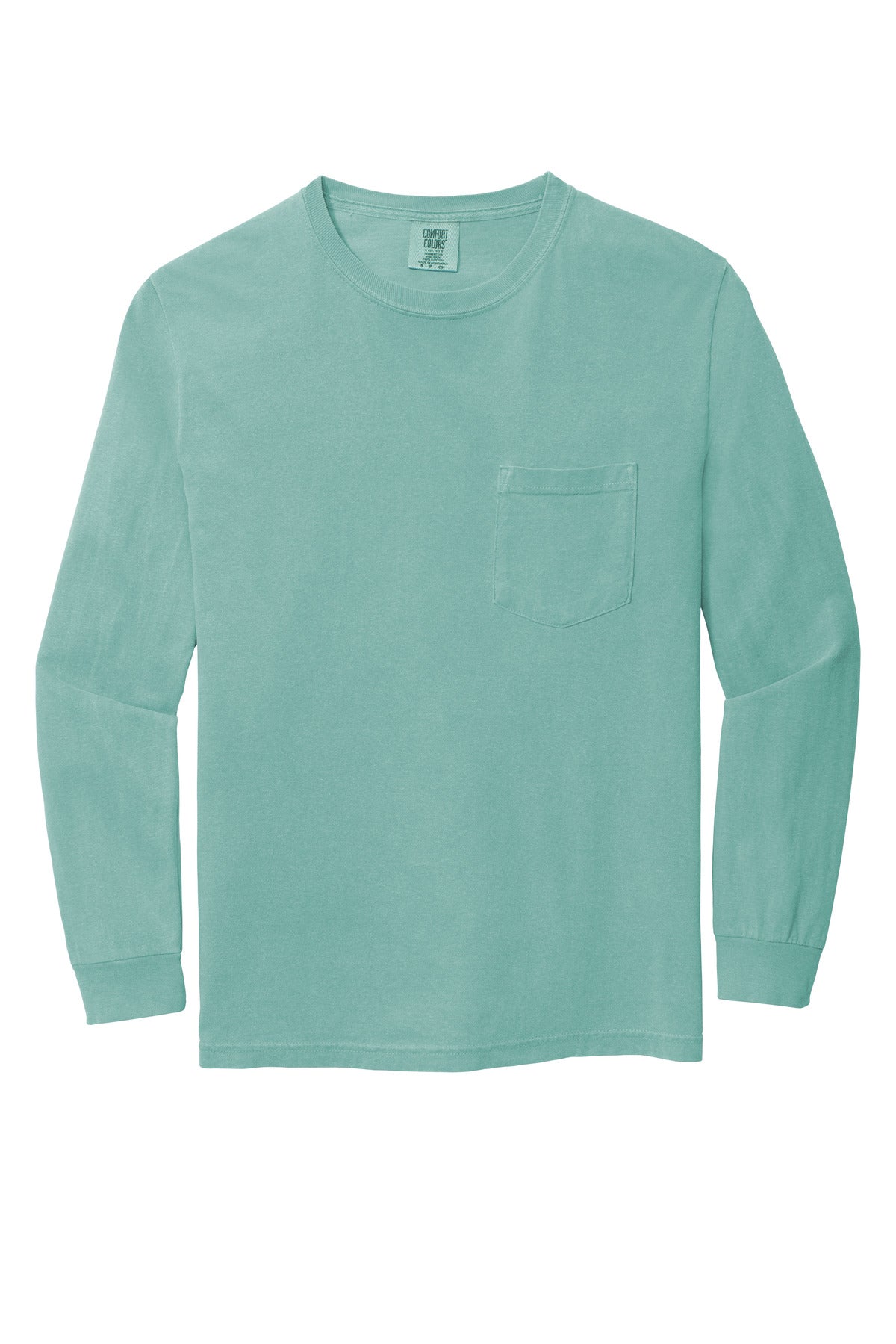 COMFORT COLORS  Heavyweight Ring Spun Long Sleeve Pocket Tee. 4410