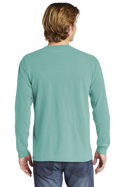 COMFORT COLORS  Heavyweight Ring Spun Long Sleeve Pocket Tee. 4410