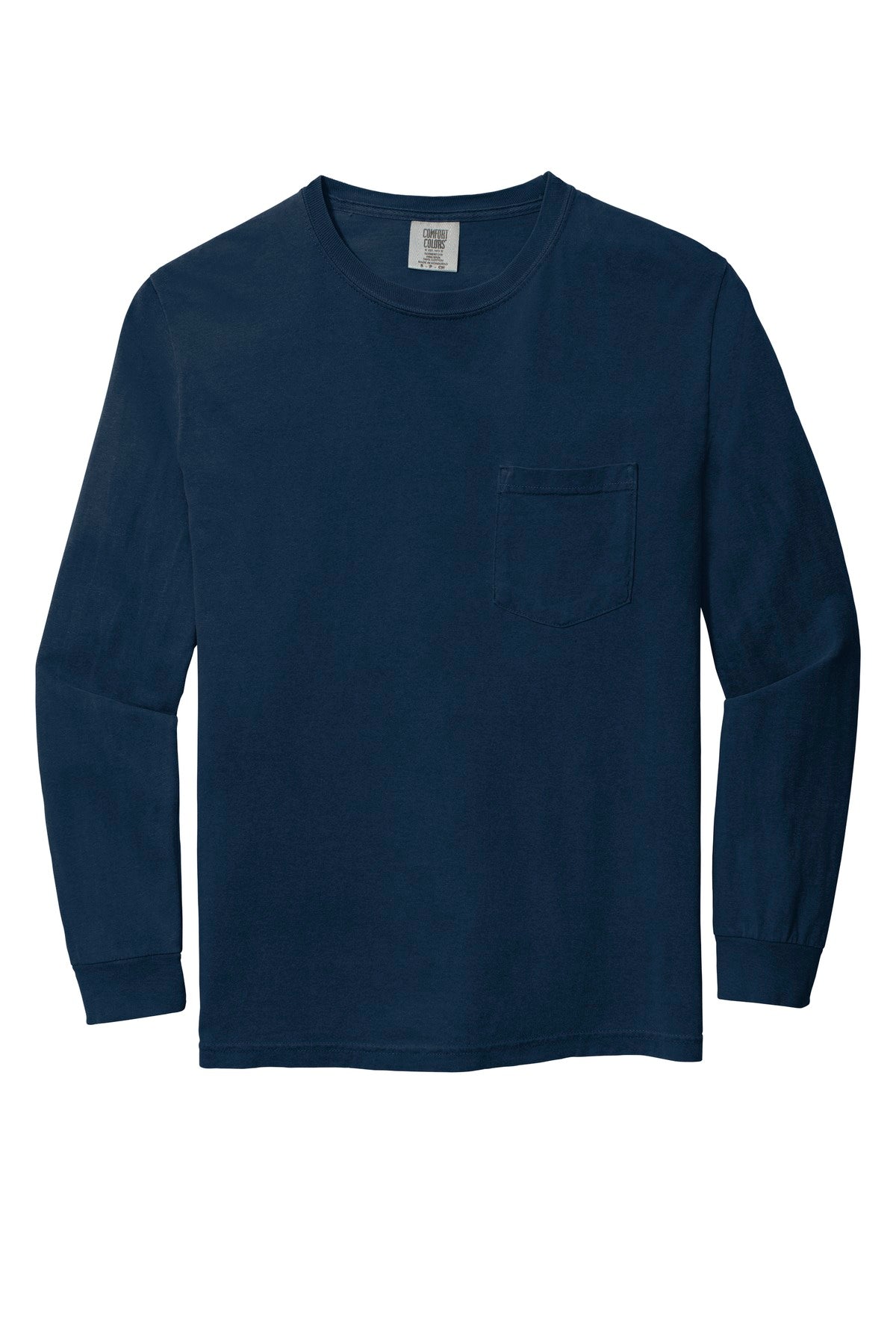 COMFORT COLORS  Heavyweight Ring Spun Long Sleeve Pocket Tee. 4410