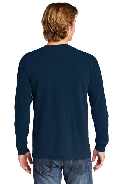 COMFORT COLORS  Heavyweight Ring Spun Long Sleeve Pocket Tee. 4410