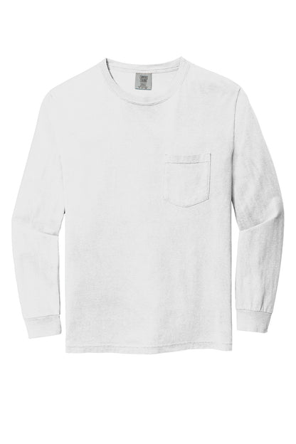 COMFORT COLORS  Heavyweight Ring Spun Long Sleeve Pocket Tee. 4410