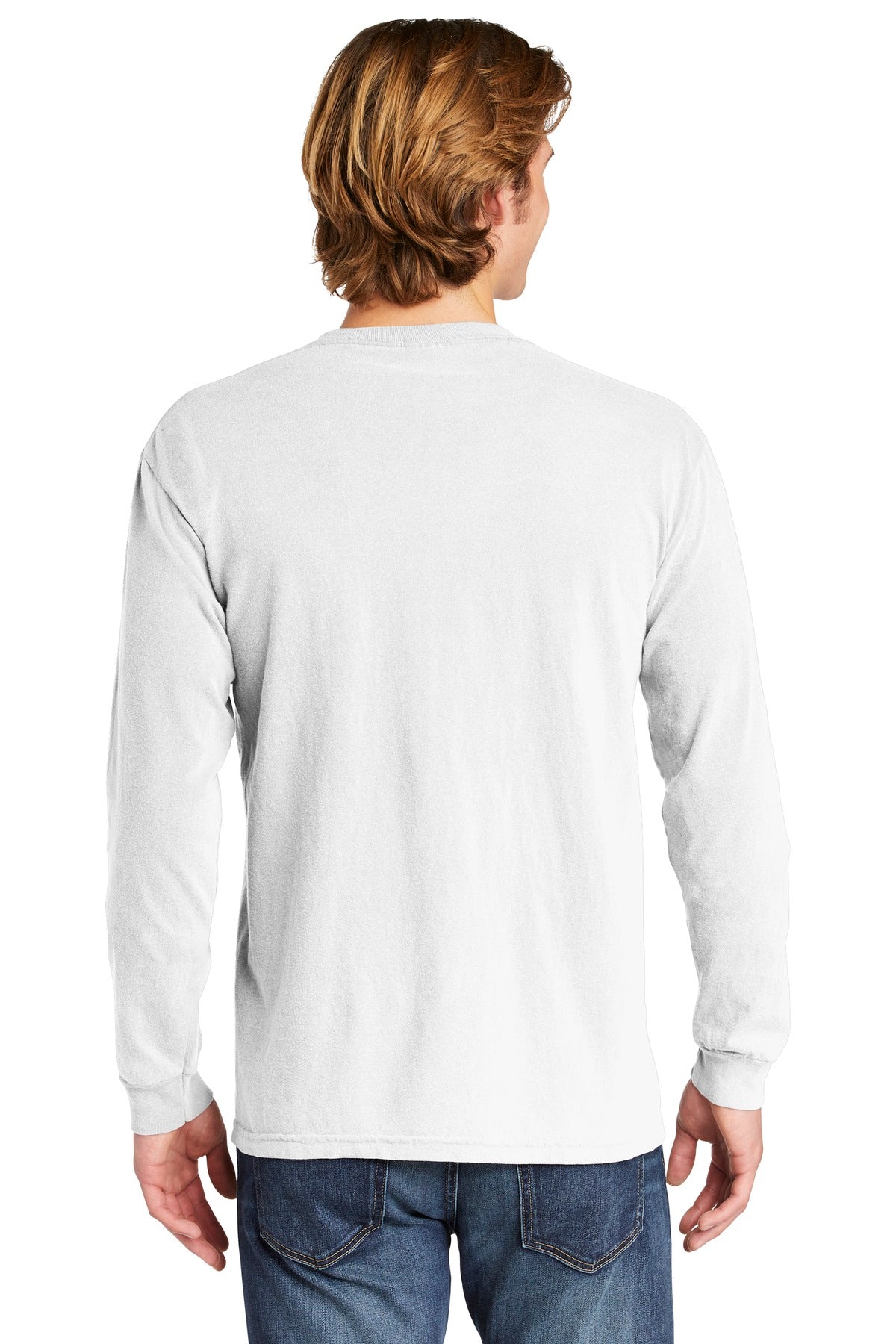 COMFORT COLORS  Heavyweight Ring Spun Long Sleeve Pocket Tee. 4410