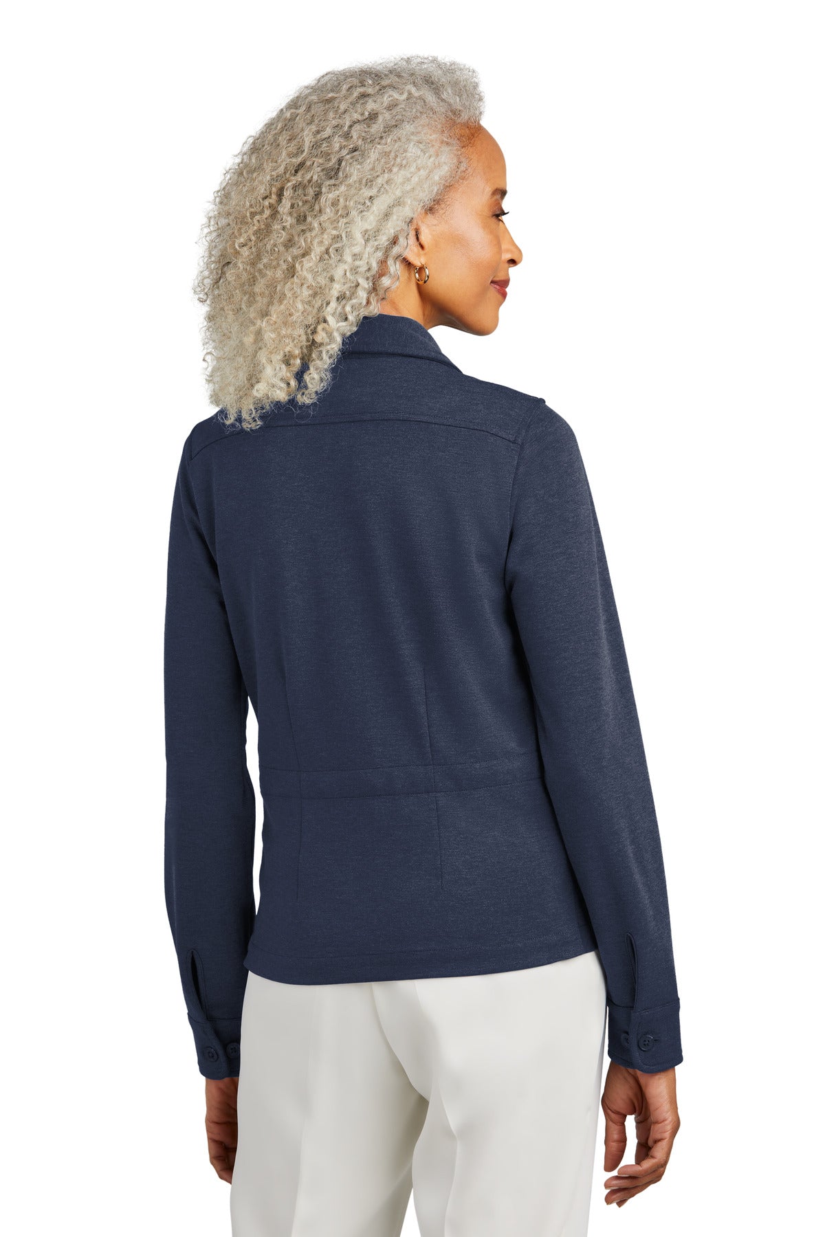Brooks Brothers Women's Mid-Layer Stretch Button Jacket BB18205