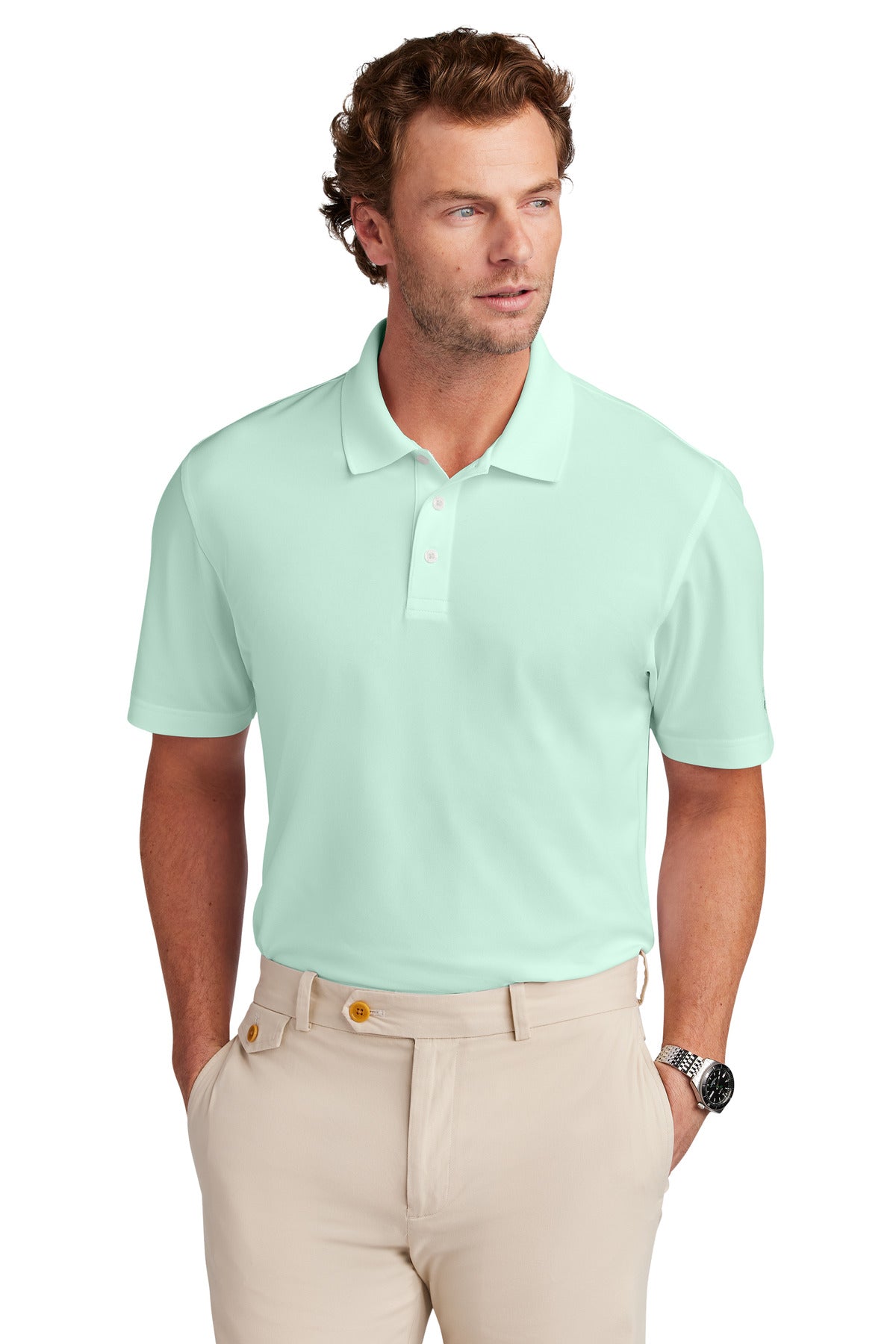 Brooks Brothers Mesh Pique Performance Polo BB18220