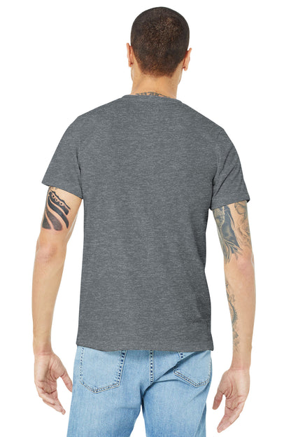 BELLA+CANVAS  Unisex Made In The USA Jersey Short Sleeve Tee. BC3001U
