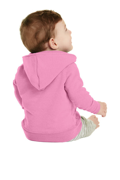 Port & Company Infant Core Fleece Full-Zip Hooded Sweatshirt. CAR78IZH