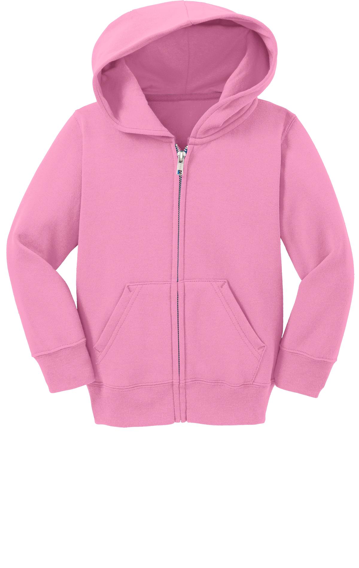 Port & Company Toddler Core Fleece Full-Zip Hooded Sweatshirt. CAR78TZH