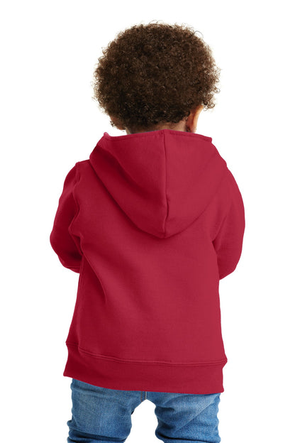 Port & Company Toddler Core Fleece Full-Zip Hooded Sweatshirt. CAR78TZH