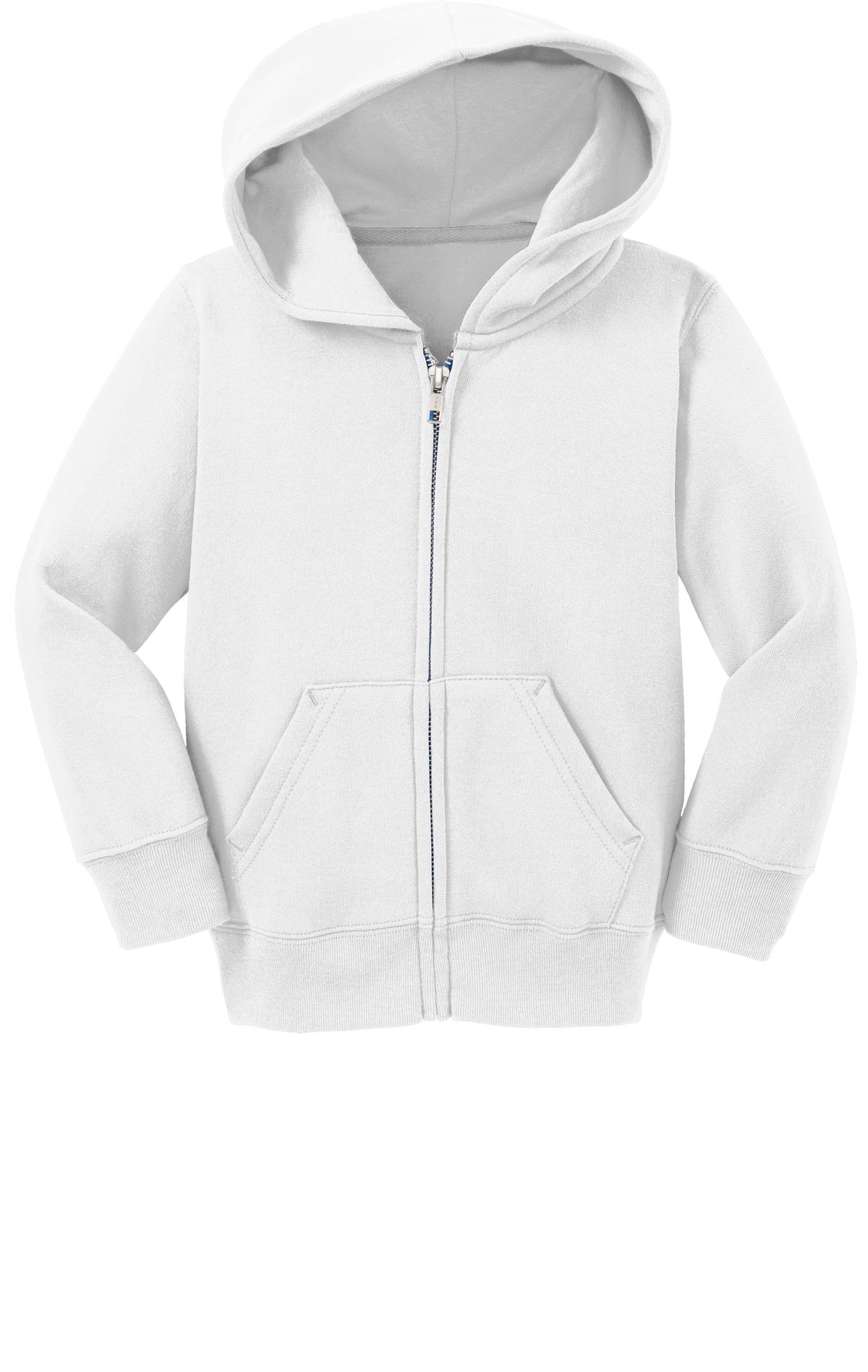 Port & Company Toddler Core Fleece Full-Zip Hooded Sweatshirt. CAR78TZH