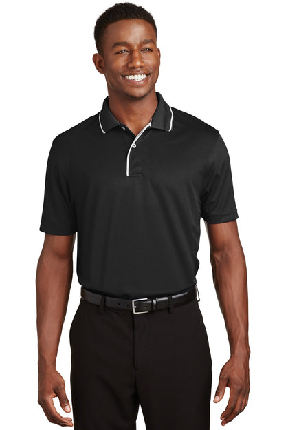 BGR - Sport-Tek ®  Dri-Mesh ®  Polo with Tipped Collar and Piping.  K467