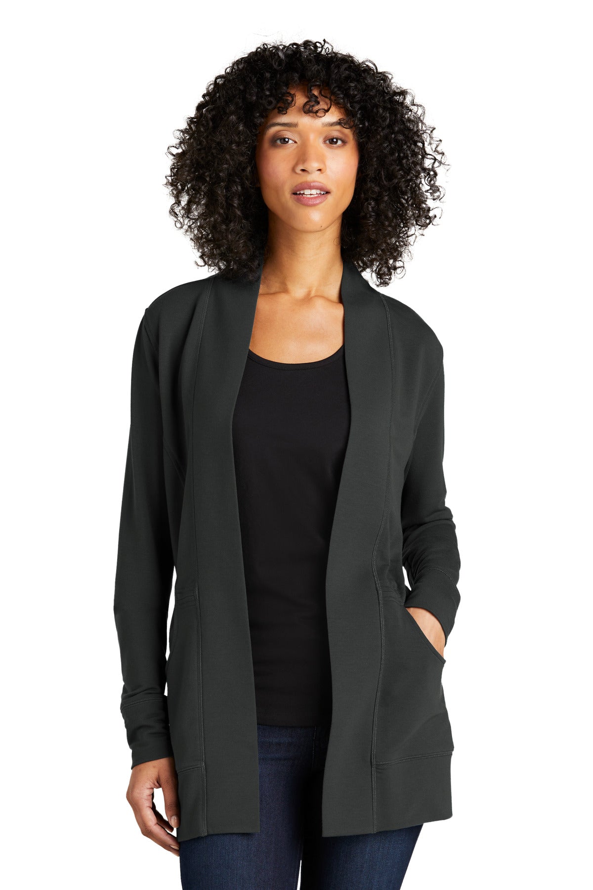 Mind The Value - Port Authority Ladies Microterry Cardigan LK825