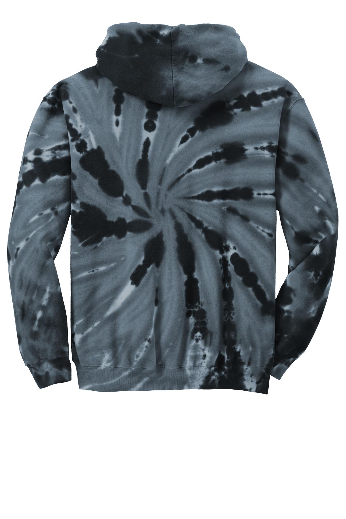 Port & Company Tie-Dye Pullover Hooded Sweatshirt. PC146