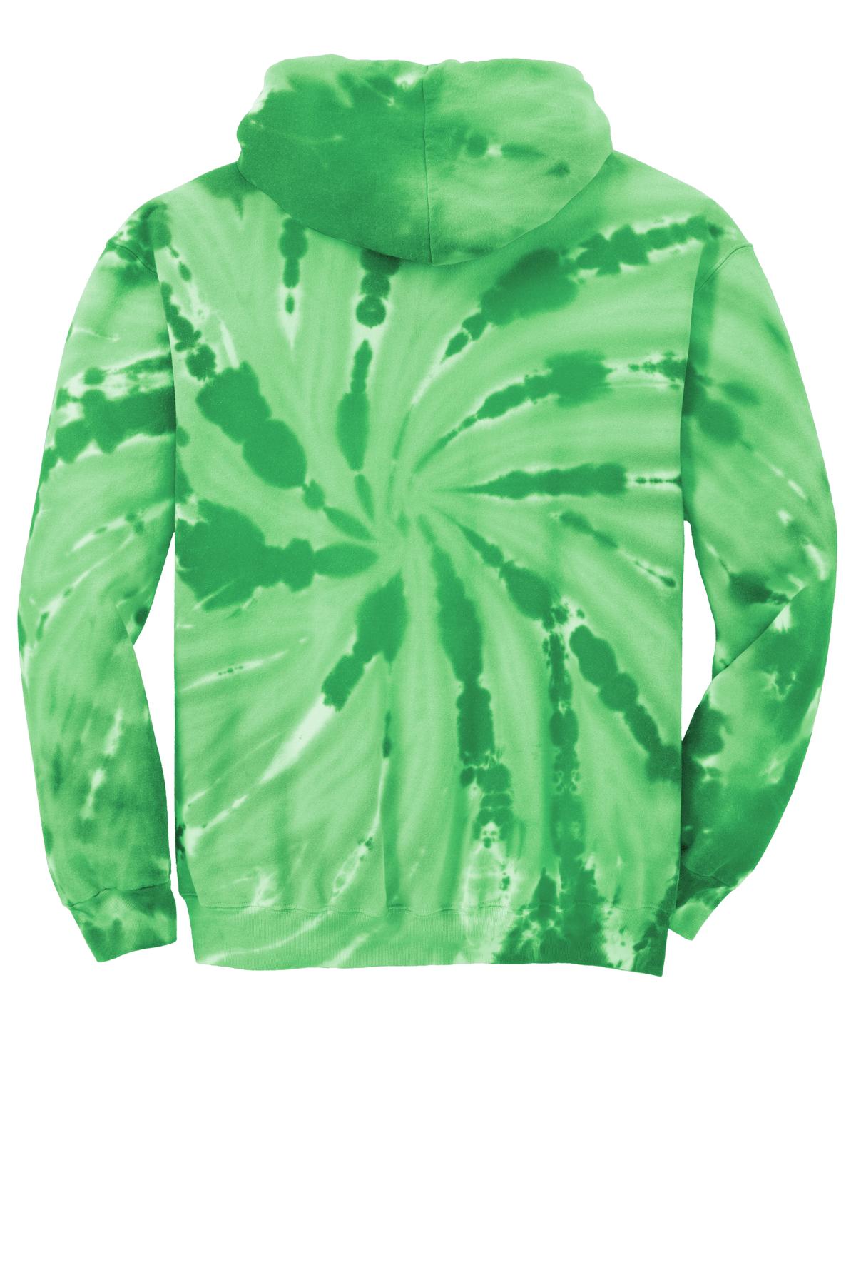 Port & Company Tie-Dye Pullover Hooded Sweatshirt. PC146