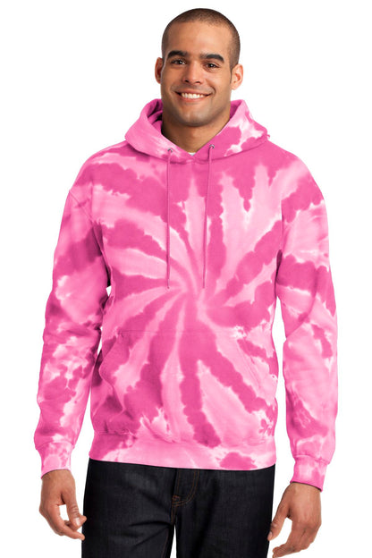 Port & Company Tie-Dye Pullover Hooded Sweatshirt. PC146