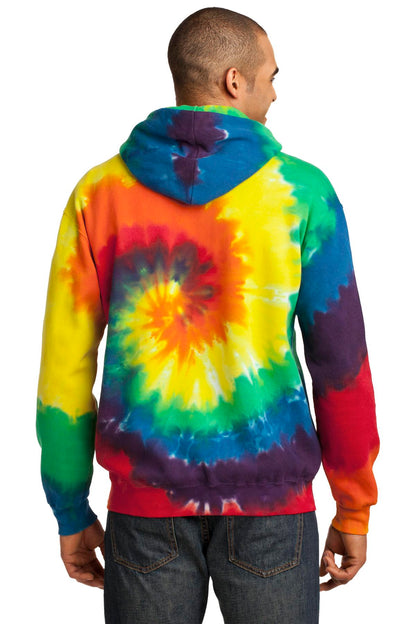 Port & Company Tie-Dye Pullover Hooded Sweatshirt. PC146