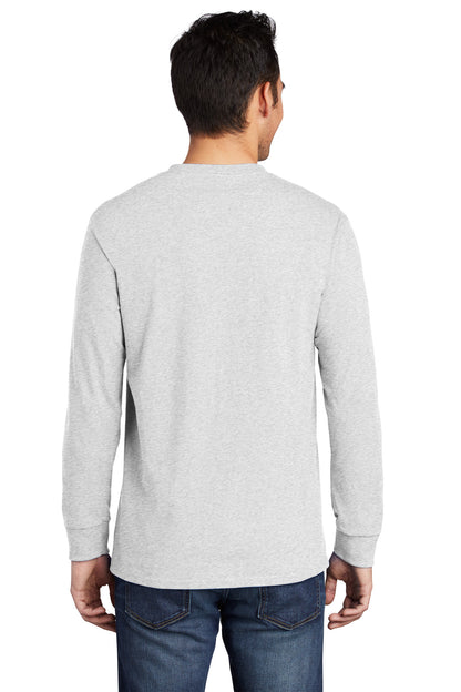 Port & Company - Long Sleeve Essential Pocket Tee.  PC61LSP