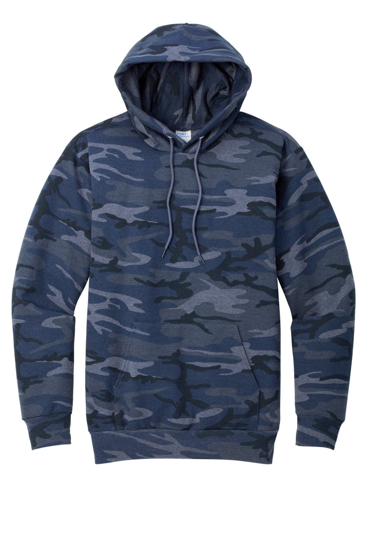 Port & Company Core Fleece Camo Pullover Hooded Sweatshirt. PC78HC