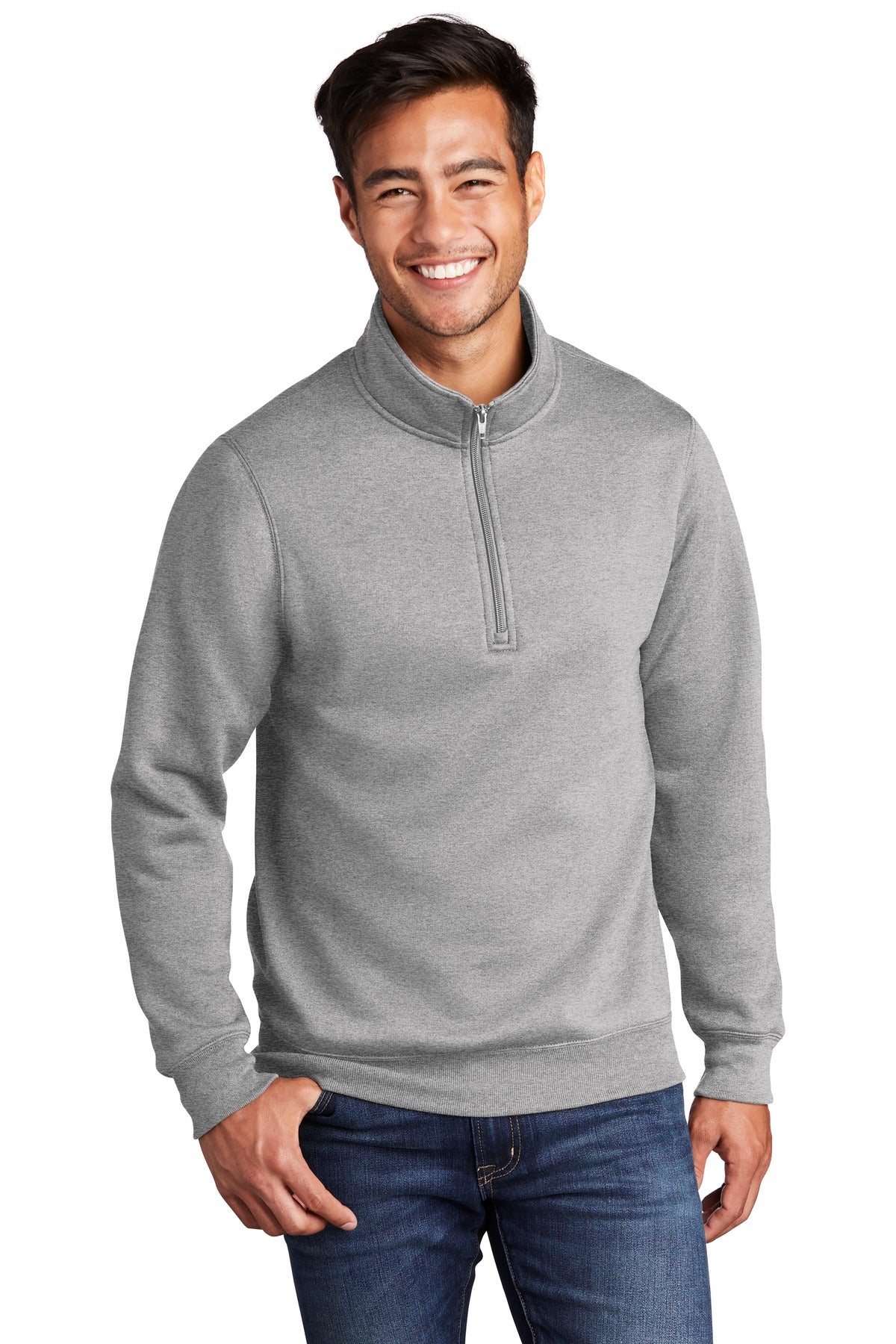 Port & Company  Core Fleece 1/4-Zip Pullover Sweatshirt PC78Q