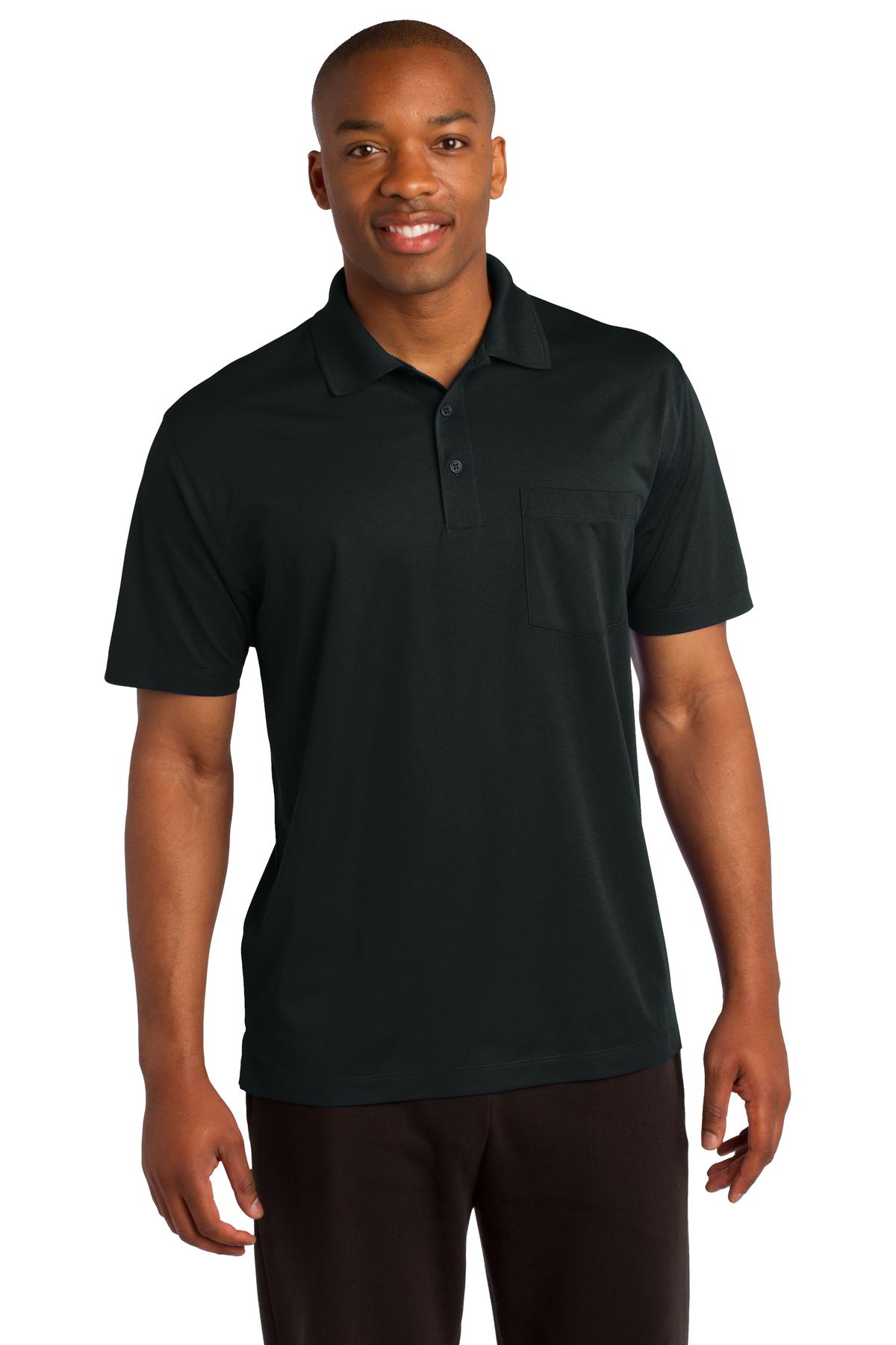 BGR - Sport-Tek ®  Micropique Sport-Wick ®  Pocket Polo. ST651