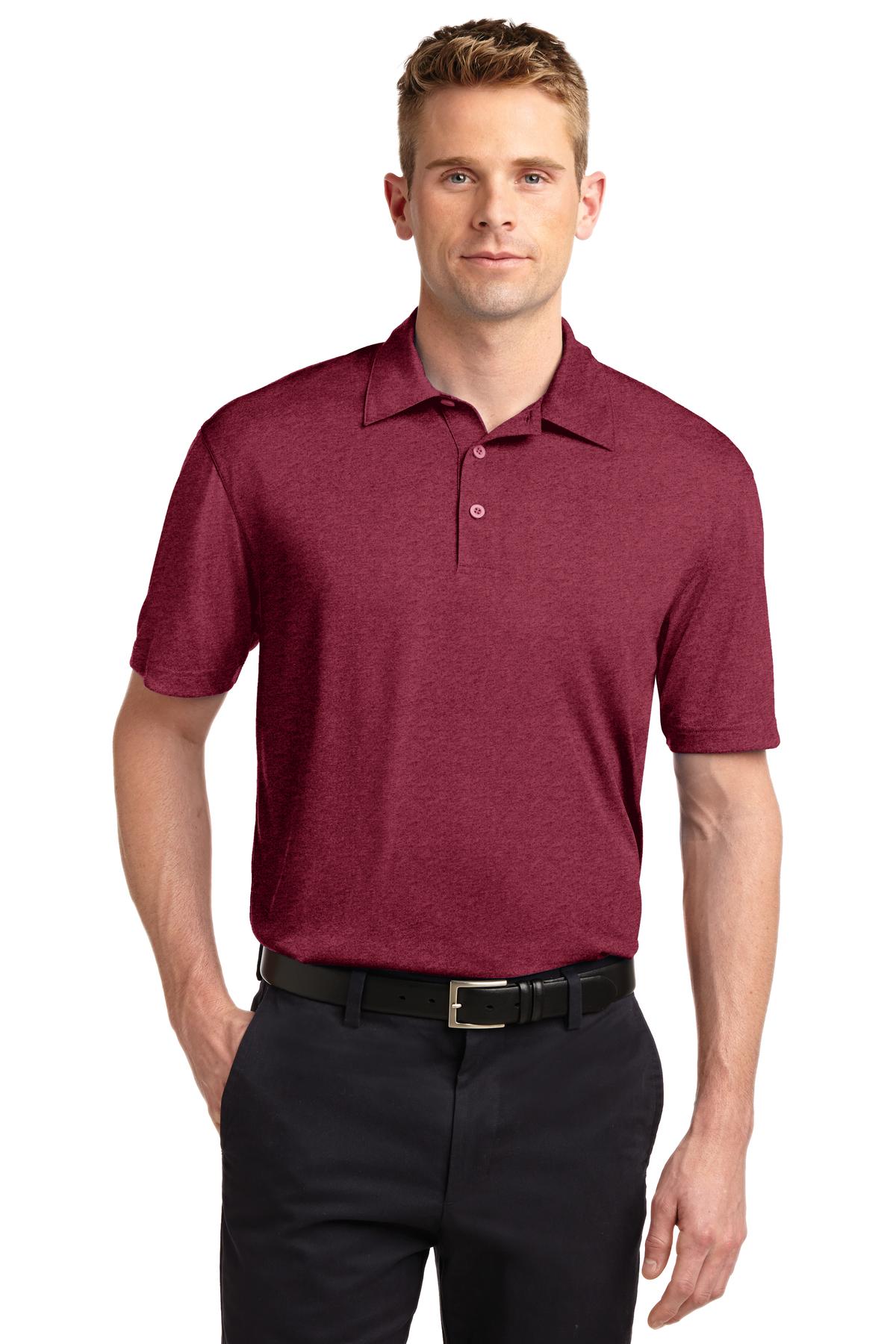 BGR - Sport-Tek ®  Heather Contender Polo. ST660